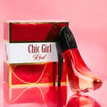 Chic girl red