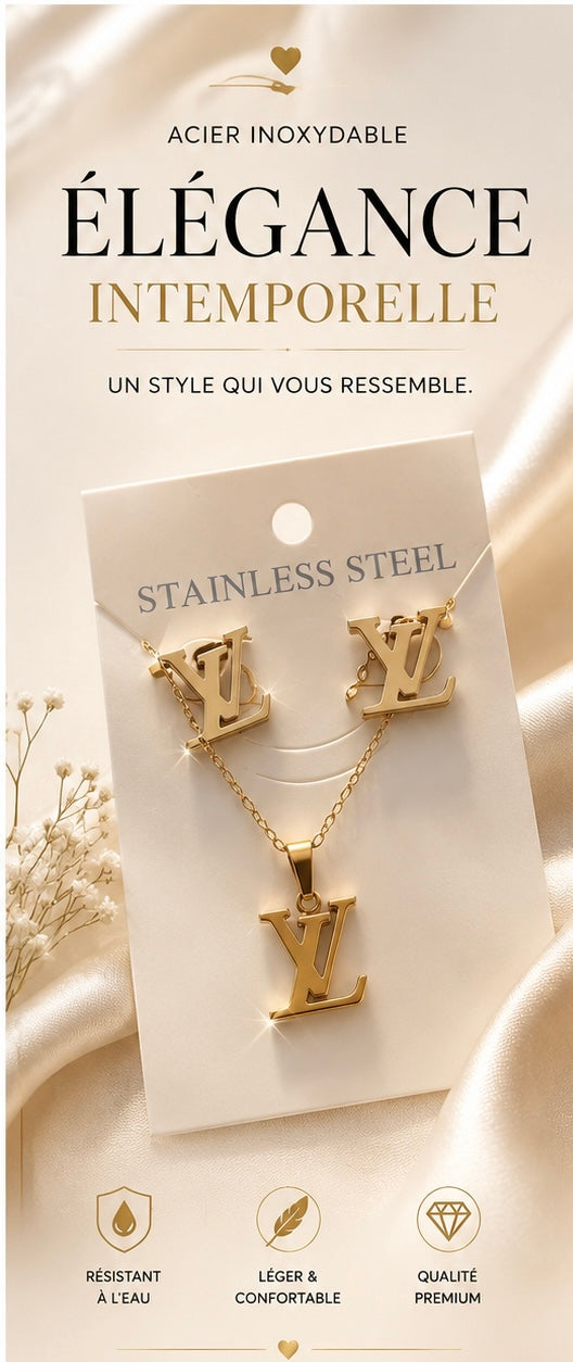 Collier et boucles d’oreilles