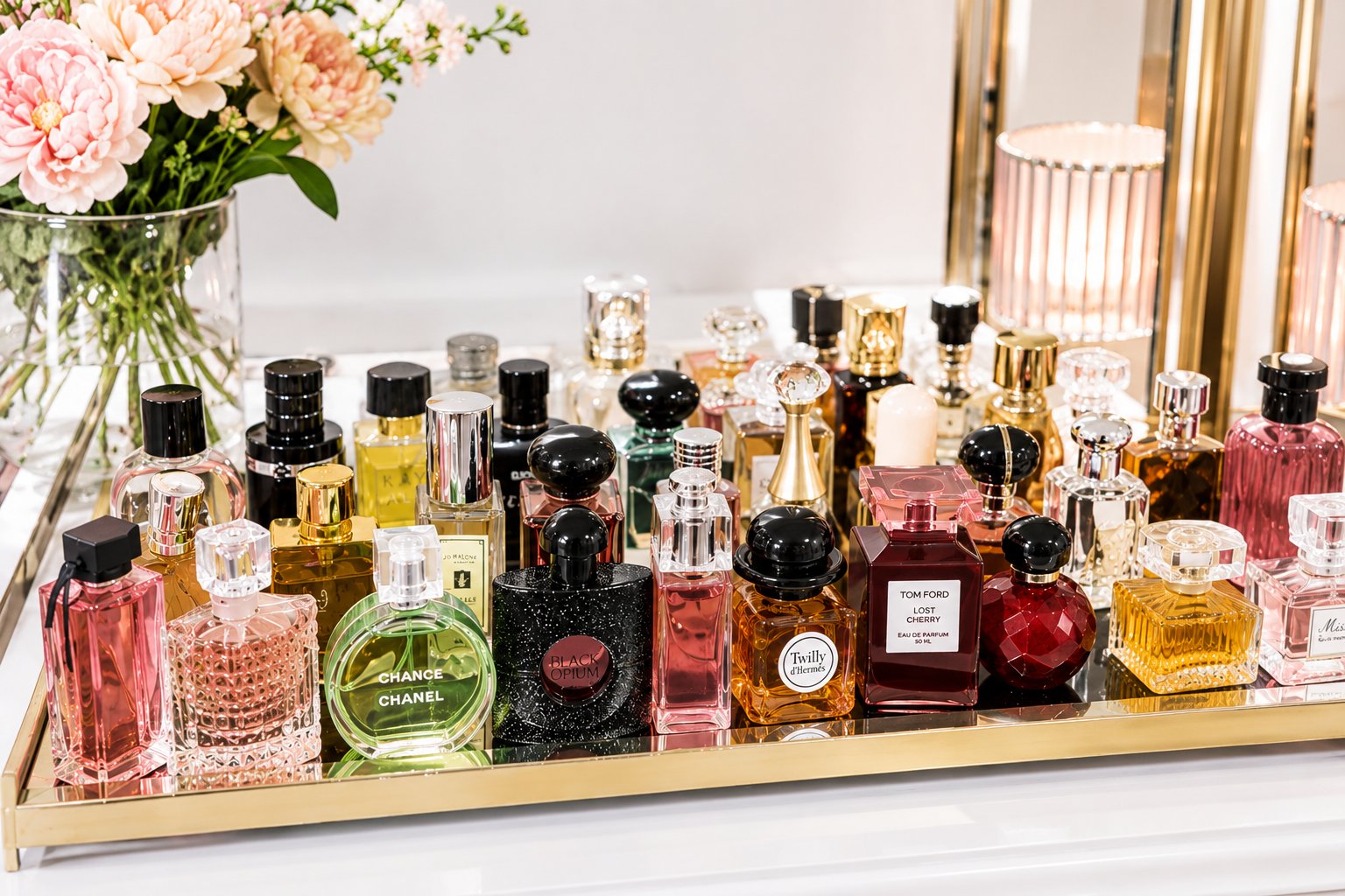 55 Miniatures parfums 5ml 7,4ml et 10ml